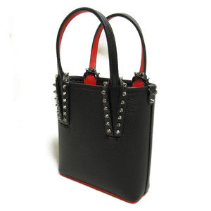 Christian Louboutin 2Way Studs Kabata Bag Black Leather